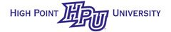 High Point University logo