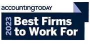 Accounting Today 2023 Best Firms to Work For Logo